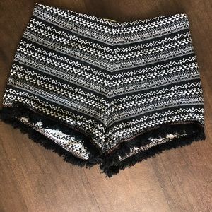 High waisted dress short